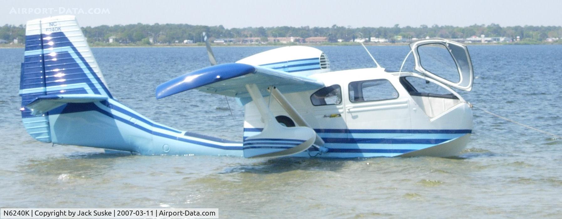 N6240K, 1947 Republic RC-3 Seabee C/N 443, South Florida seaplane fly in