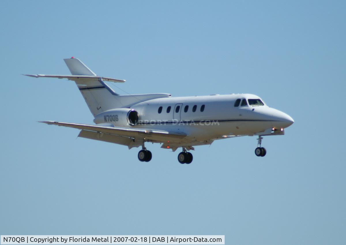 N70QB, 1981 British Aerospace HS.125-700A C/N NA0289, HS700