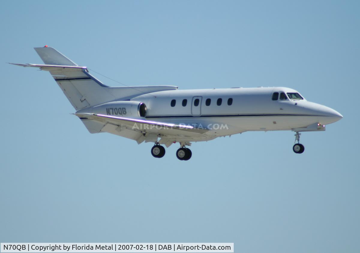N70QB, 1981 British Aerospace HS.125-700A C/N NA0289, HS 700