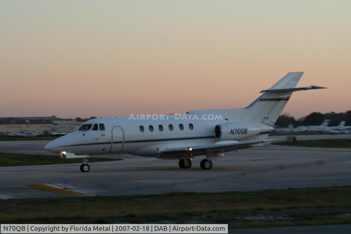 N70QB, 1981 British Aerospace HS.125-700A C/N NA0289, HS 700