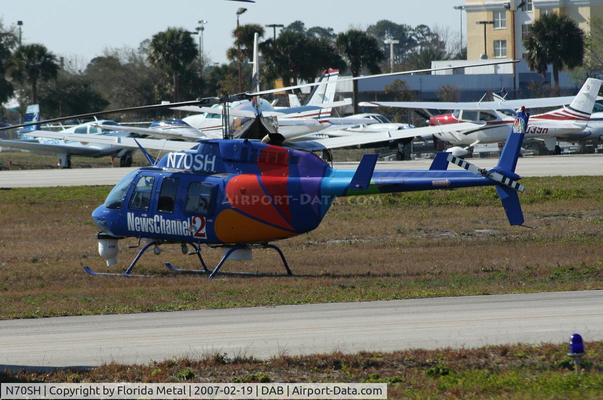 N70SH, 1991 Bell 206L-3 LongRanger III LongRanger III C/N 51433, WESH 2 News Orlando FL