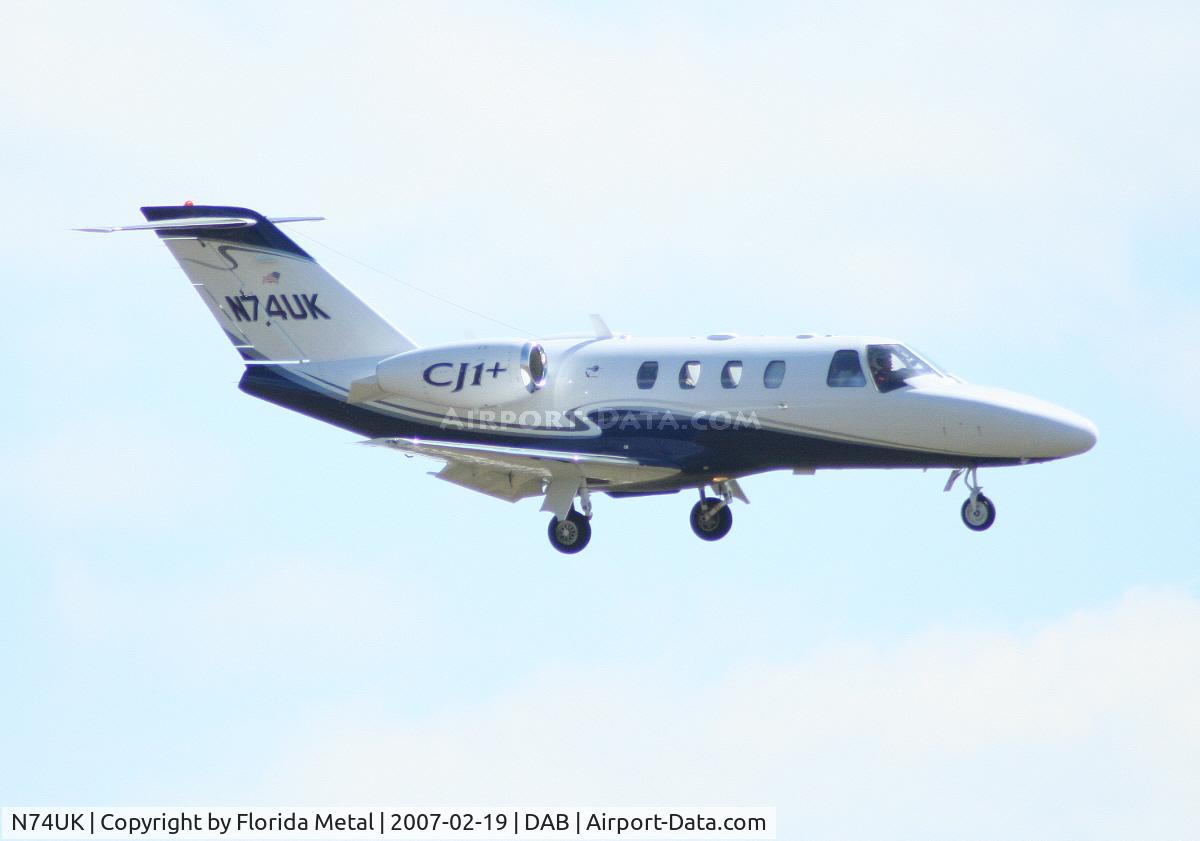 N74UK, 2006 Cessna 525 CitationJet CJ1+ C/N 525-0602, CJ1