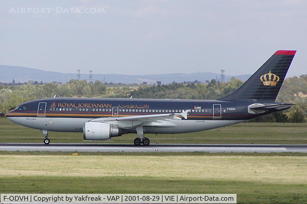 F-ODVH, 1989 Airbus A310-304 C/N 491, Royal Jordanian Airbus 310