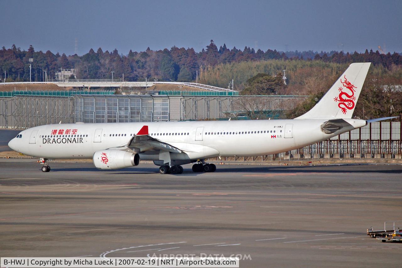 B-HWJ, 2006 Airbus A330-343 C/N 741, Taxiing to the runway