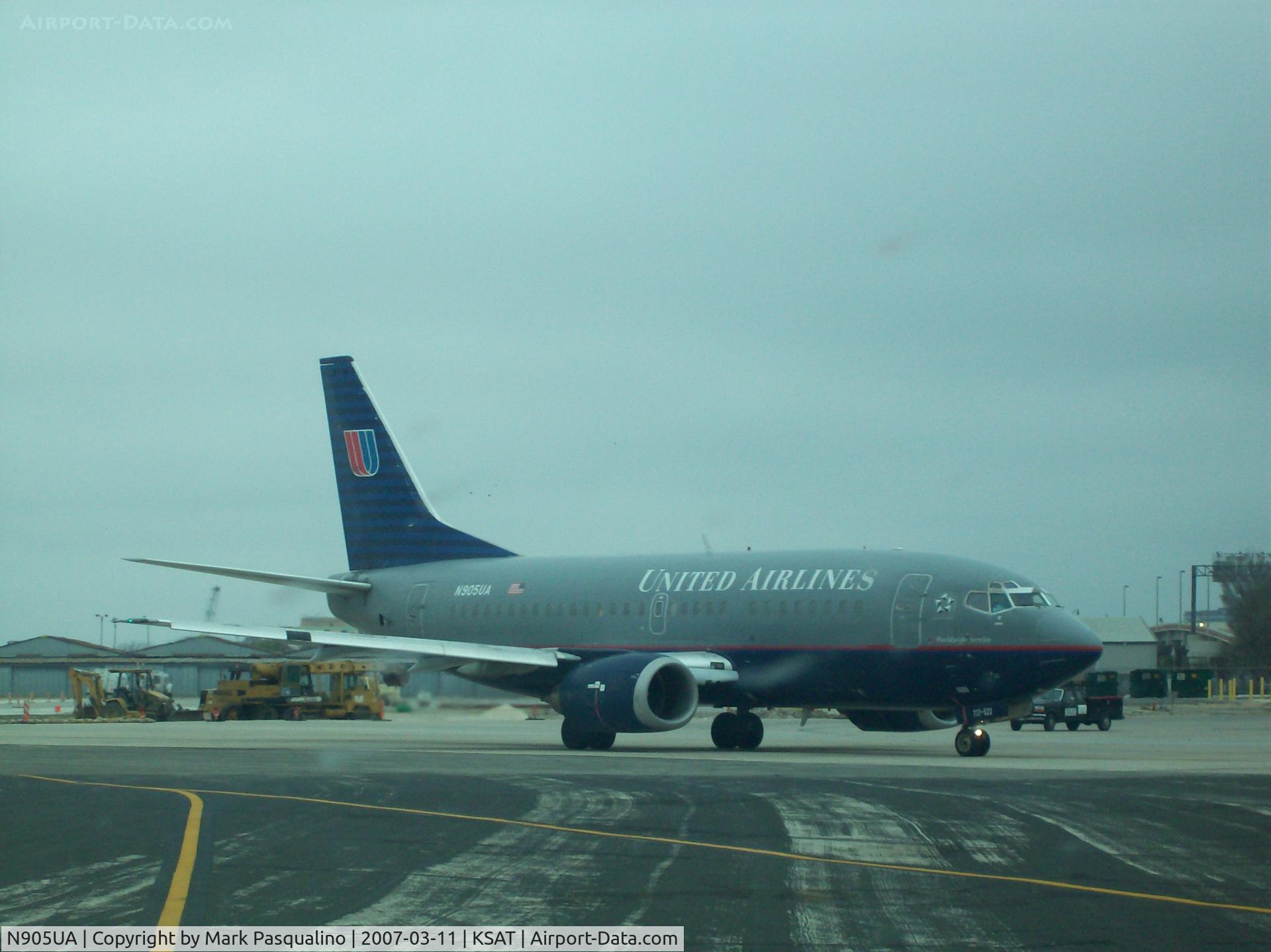 N905UA, 1991 Boeing 737-522 C/N 25005, Boeing 737-500