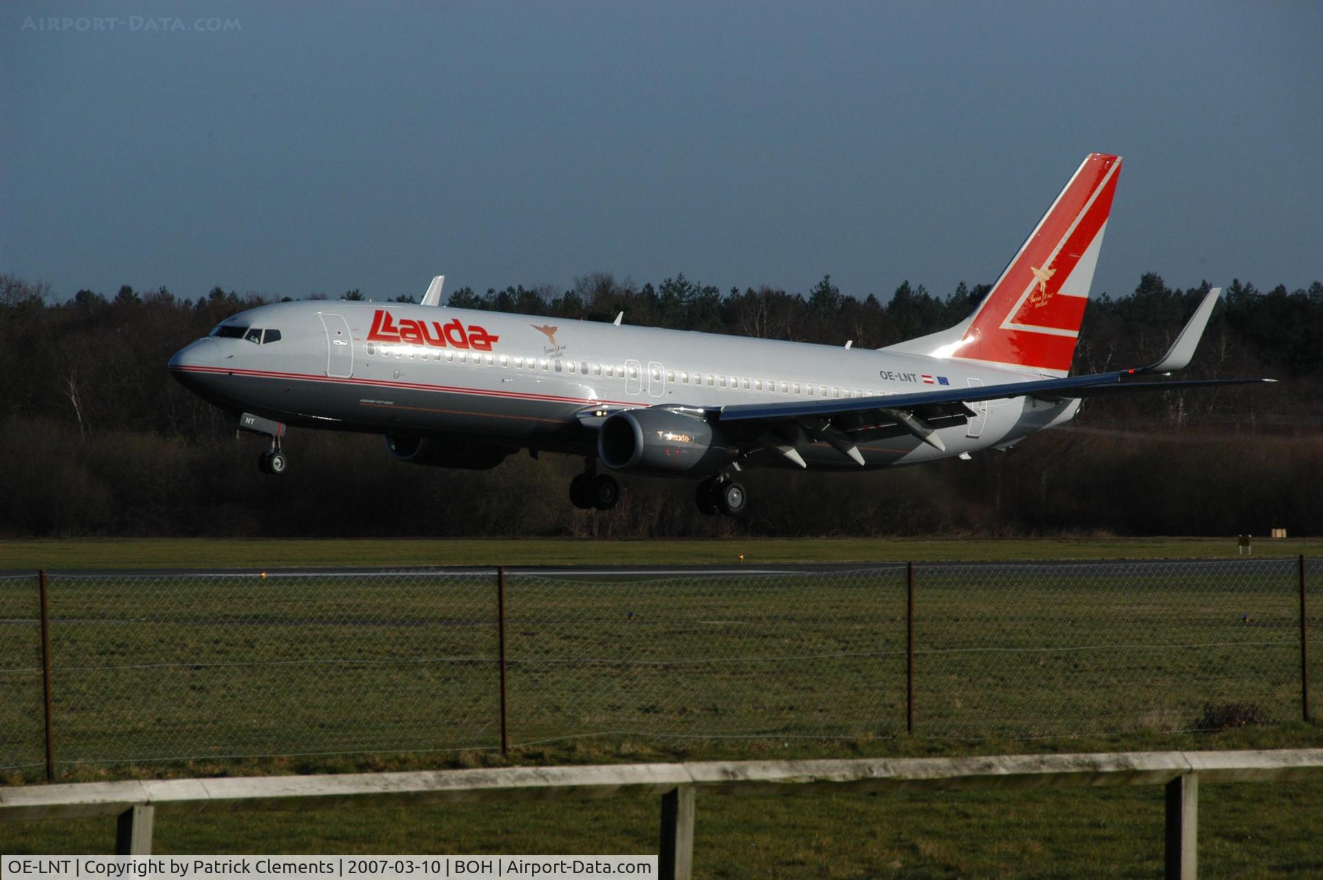 OE-LNT, 2006 Boeing 737-8Z9 C/N 33834, LAUDA-AIR 737-800