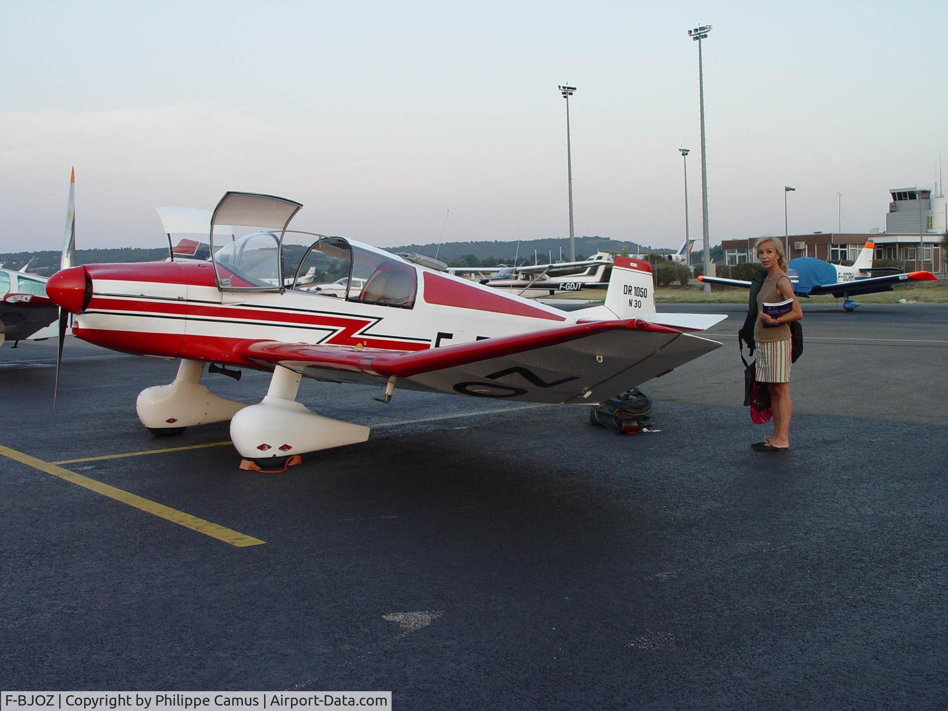 F-BJOZ, 1960 CEA Jodel DR-1050 Sicile Sicile C/N 30, F-BJOZ Avignon France A/P 2005