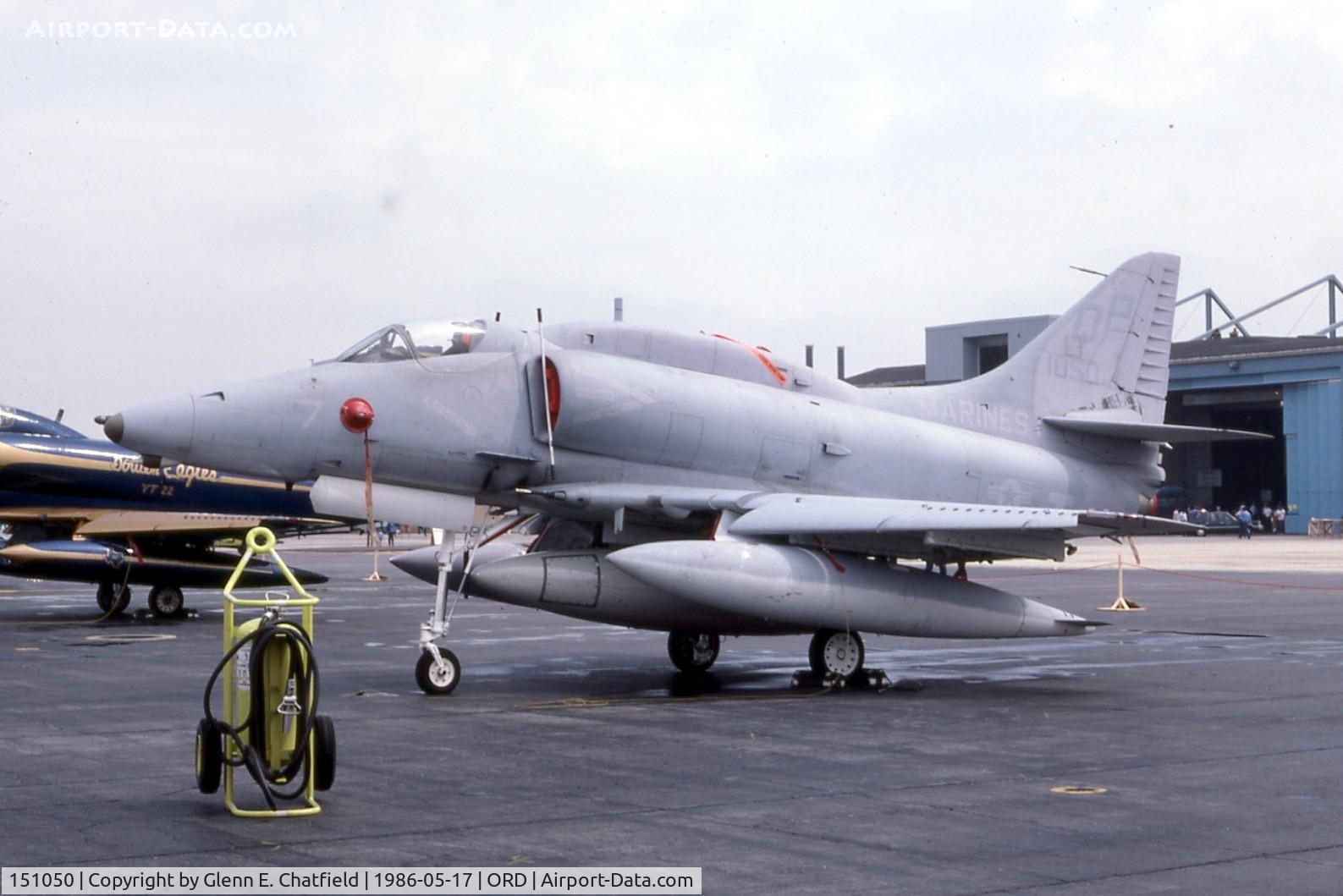 151050, Douglas A-4E Skyhawk C/N 13220, Open house at the ANG ramp
