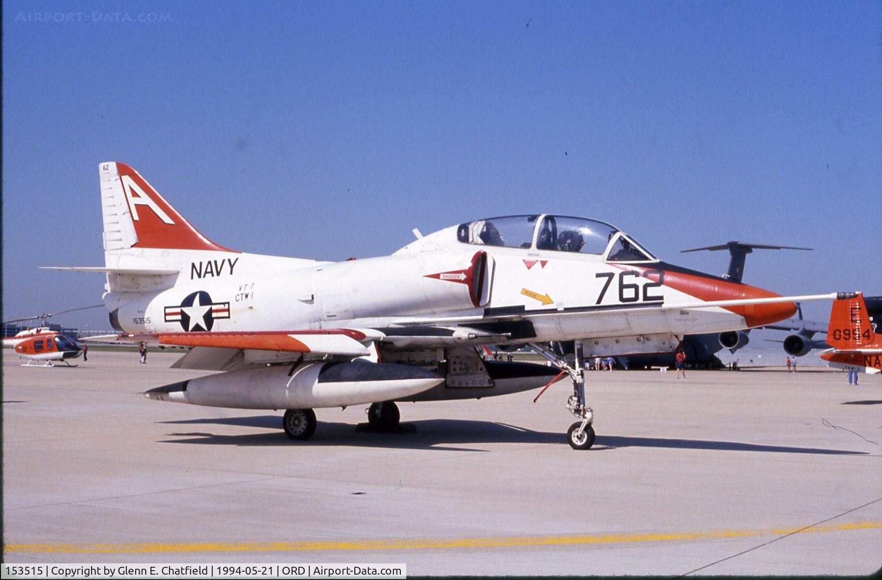 153515, Douglas TA-4J Skyhawk C/N 13581, Open house at the ANG ramp