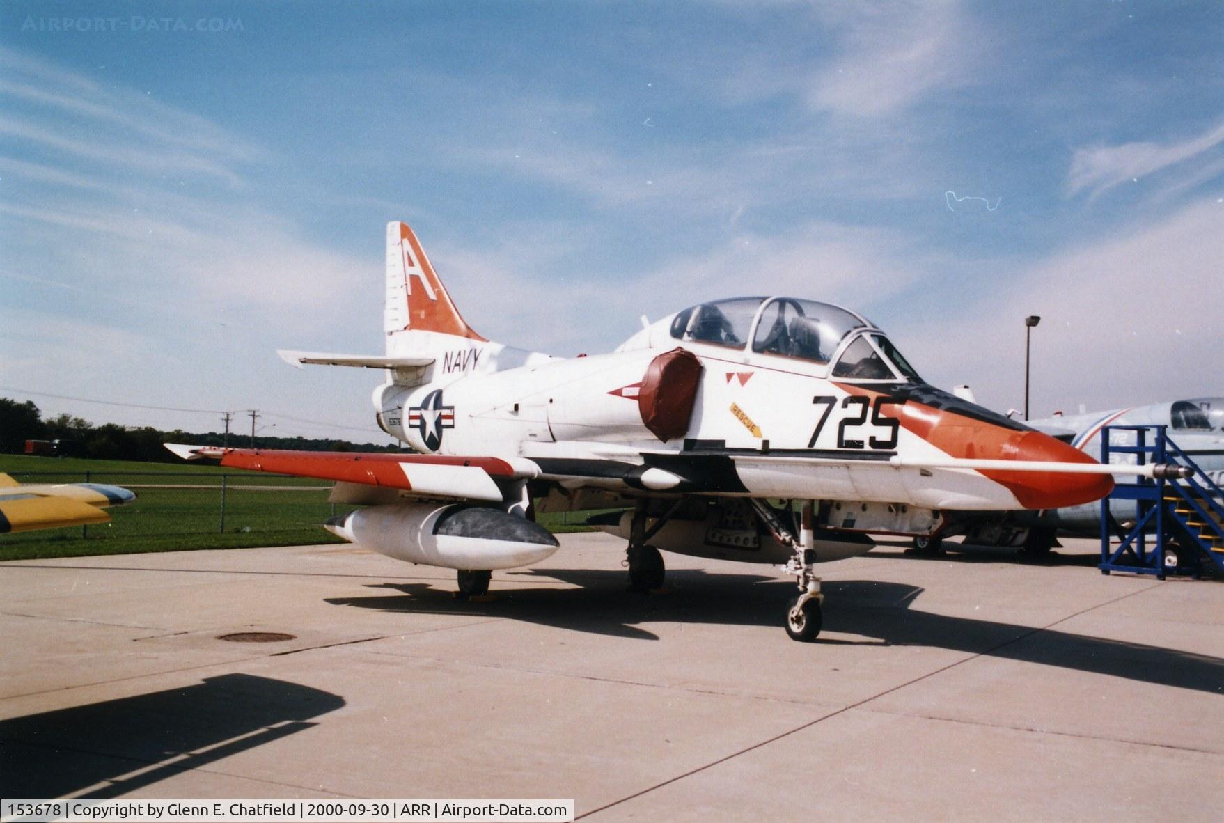 153678, Douglas TA-4J Skyhawk C/N 13616, Air Classics Museum