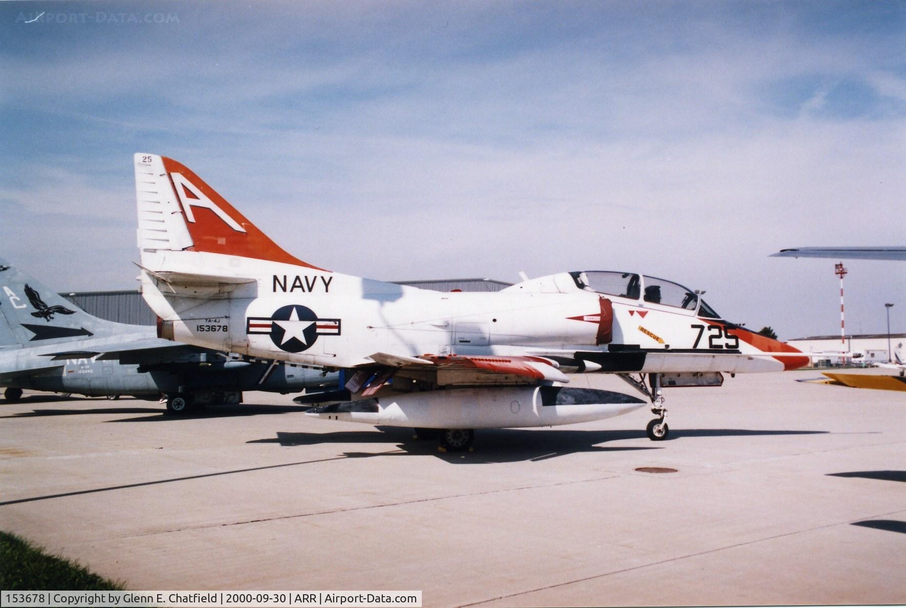 153678, Douglas TA-4J Skyhawk C/N 13616, Air Classics Museum