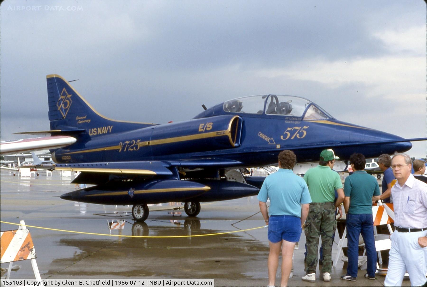 155103, Douglas TA-4J Skyhawk C/N 13919, At the open house.