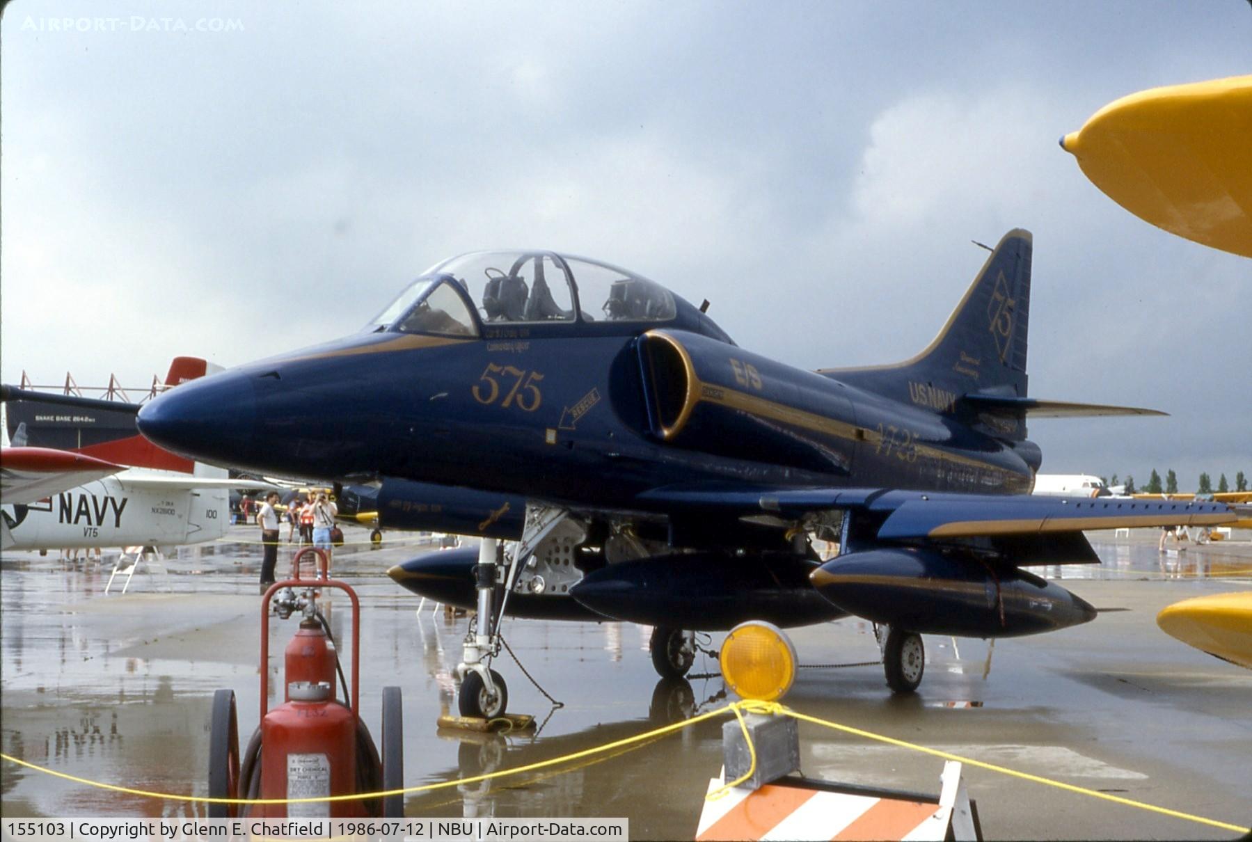 155103, Douglas TA-4J Skyhawk C/N 13919, At the open house.