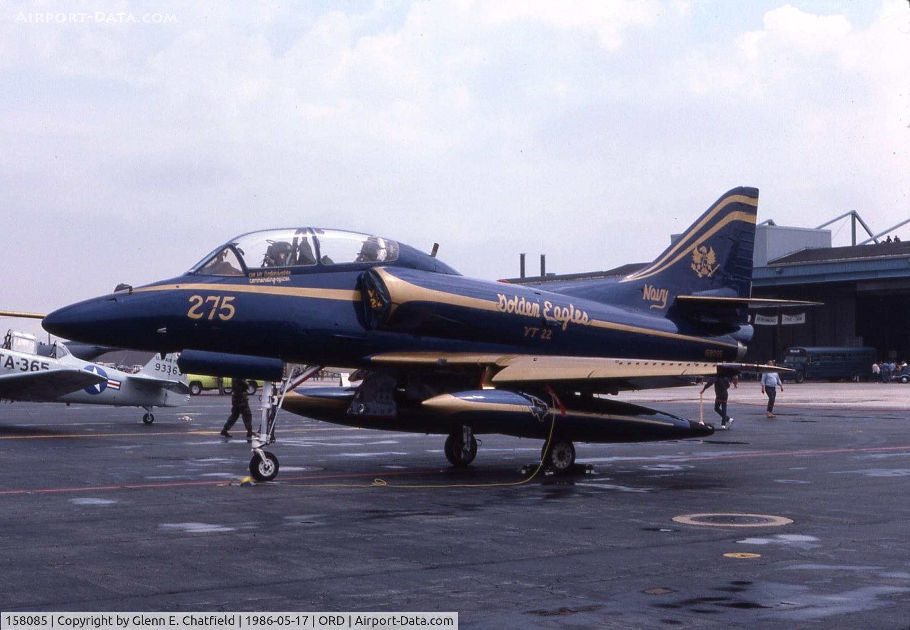 158085, Douglas TA-4J Skyhawk C/N 14122, Open house at the ANG ramp