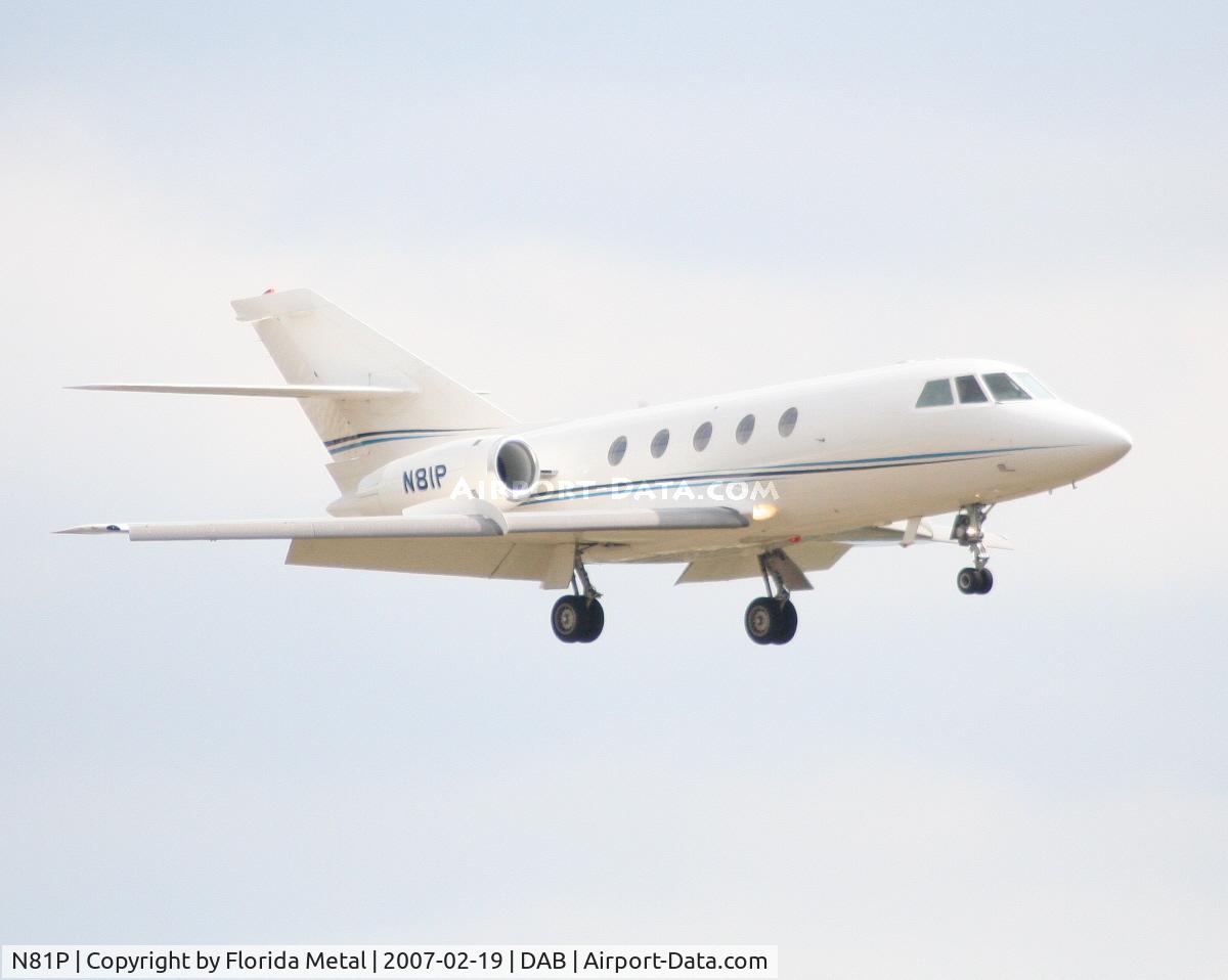 N81P, 1981 Dassault Fan Jet Falcon (20F) C/N 446, Falcon 20