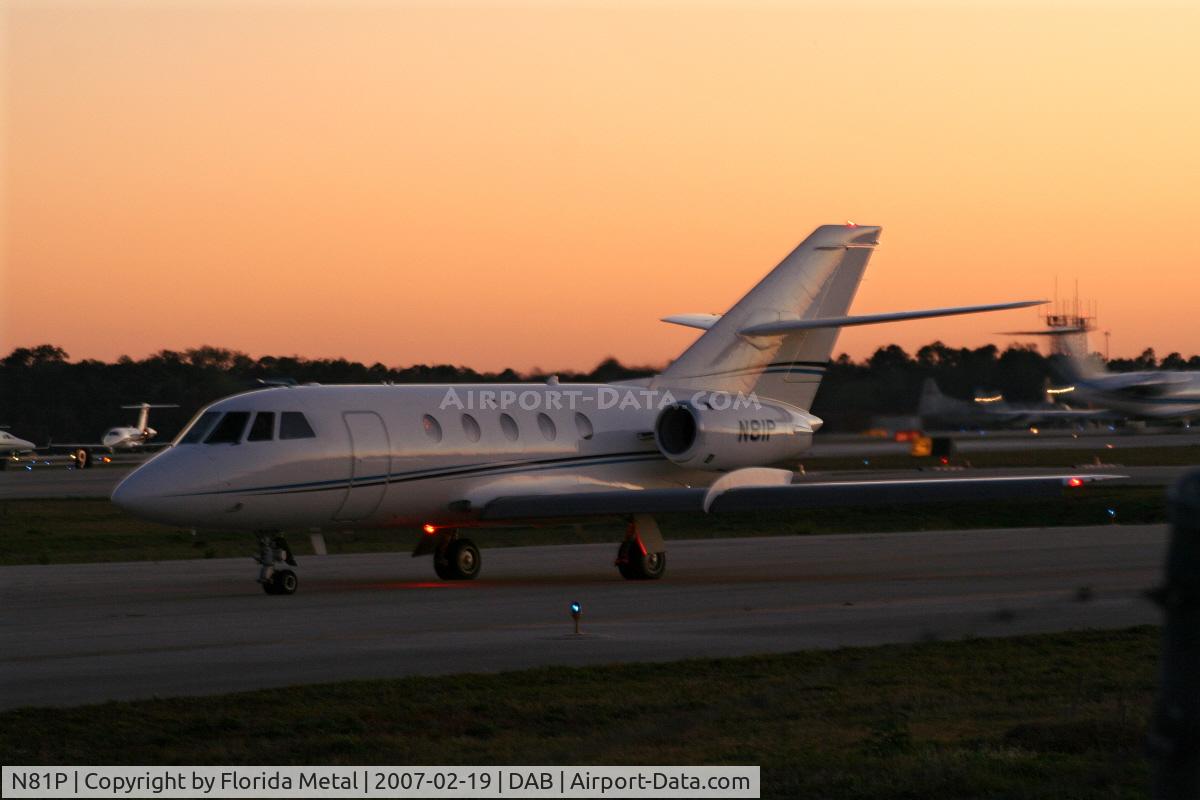 N81P, 1981 Dassault Fan Jet Falcon (20F) C/N 446, Falcon 20