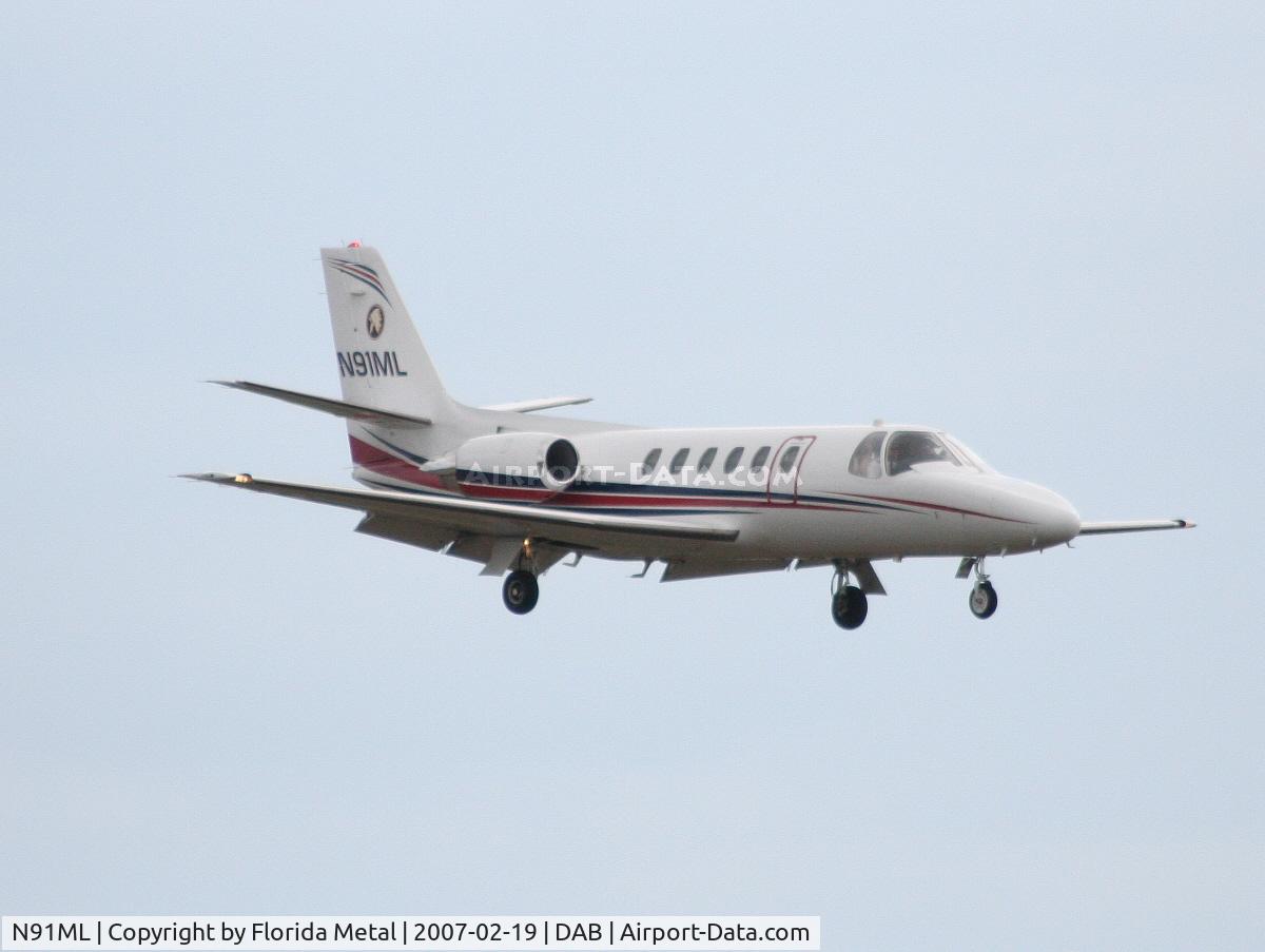 N91ML, 1987 Cessna S550 Citation IIS C/N S550-0132, C-550