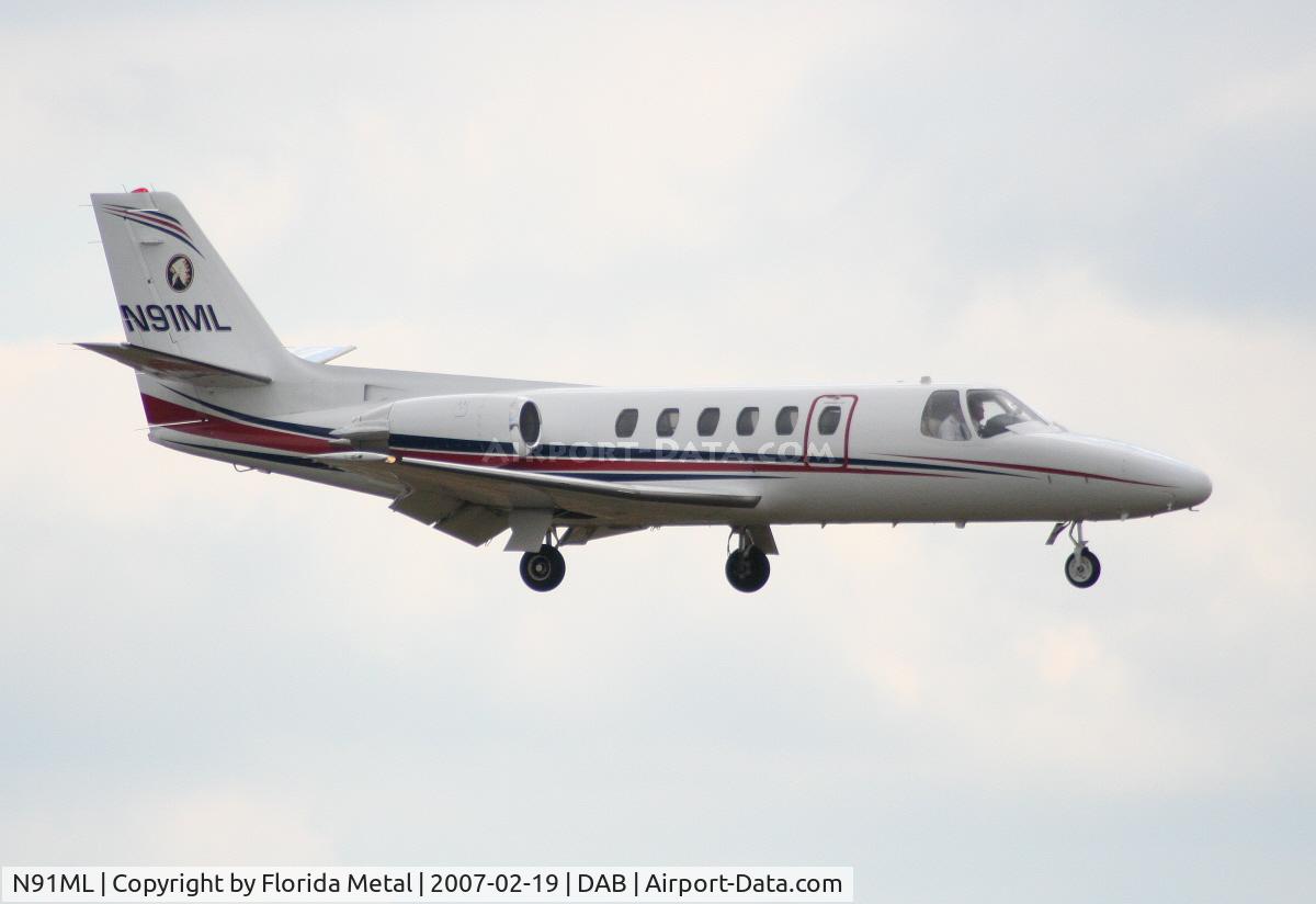 N91ML, 1987 Cessna S550 Citation IIS C/N S550-0132, C-550