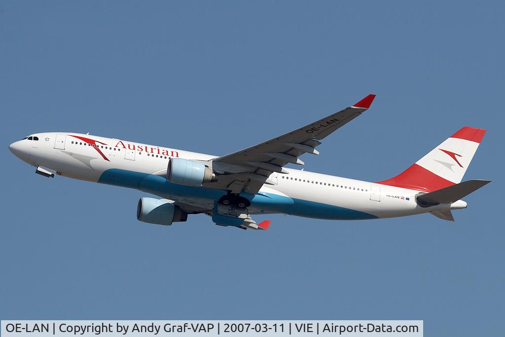 OE-LAN, 1997 Airbus A330-223 C/N 195, Austrian Airlines A330-200