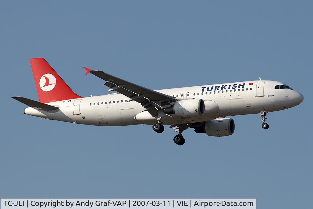 TC-JLI, 1995 Airbus A320-214 C/N 559, Turkish Airlines A320