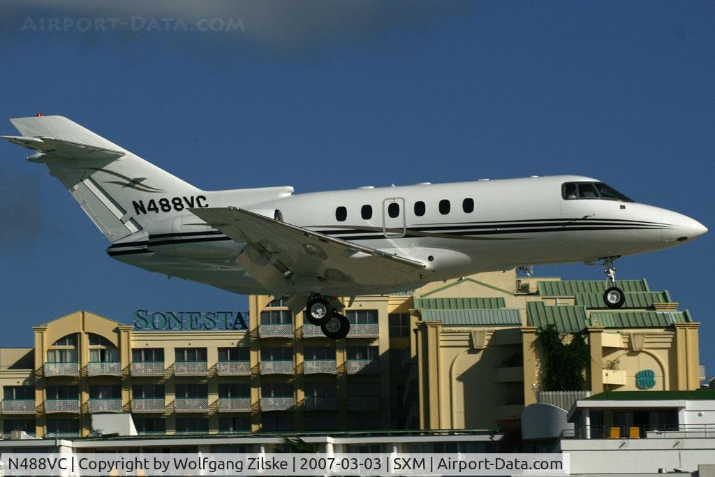 N488VC, 2001 Raytheon Hawker 800XP C/N 258546, visitor