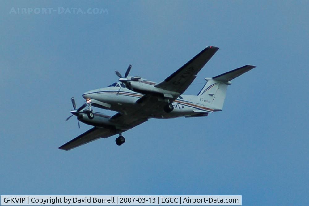 G-KVIP, 1979 Beech 200 Super King Air C/N BB-487, Beech 200 - Landing