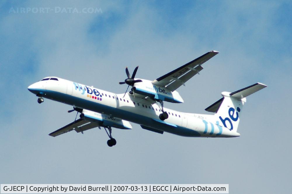 G-JECP, 2006 De Havilland Canada DHC-8-402Q Dash 8 C/N 4136, Flybe - Landing