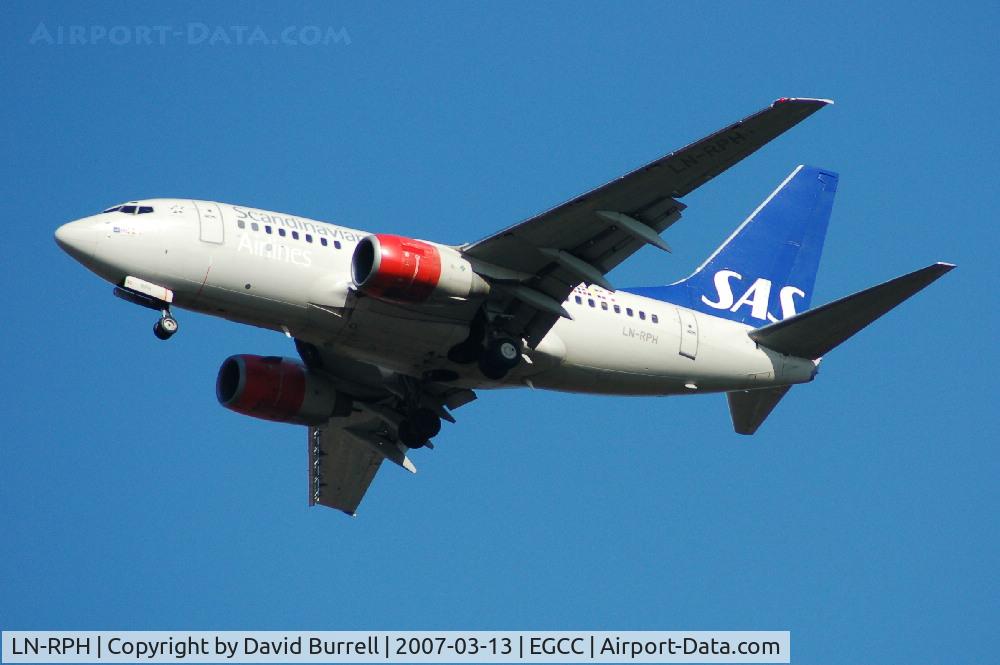 LN-RPH, 1999 Boeing 737-683 C/N 28605, SAS - Landing