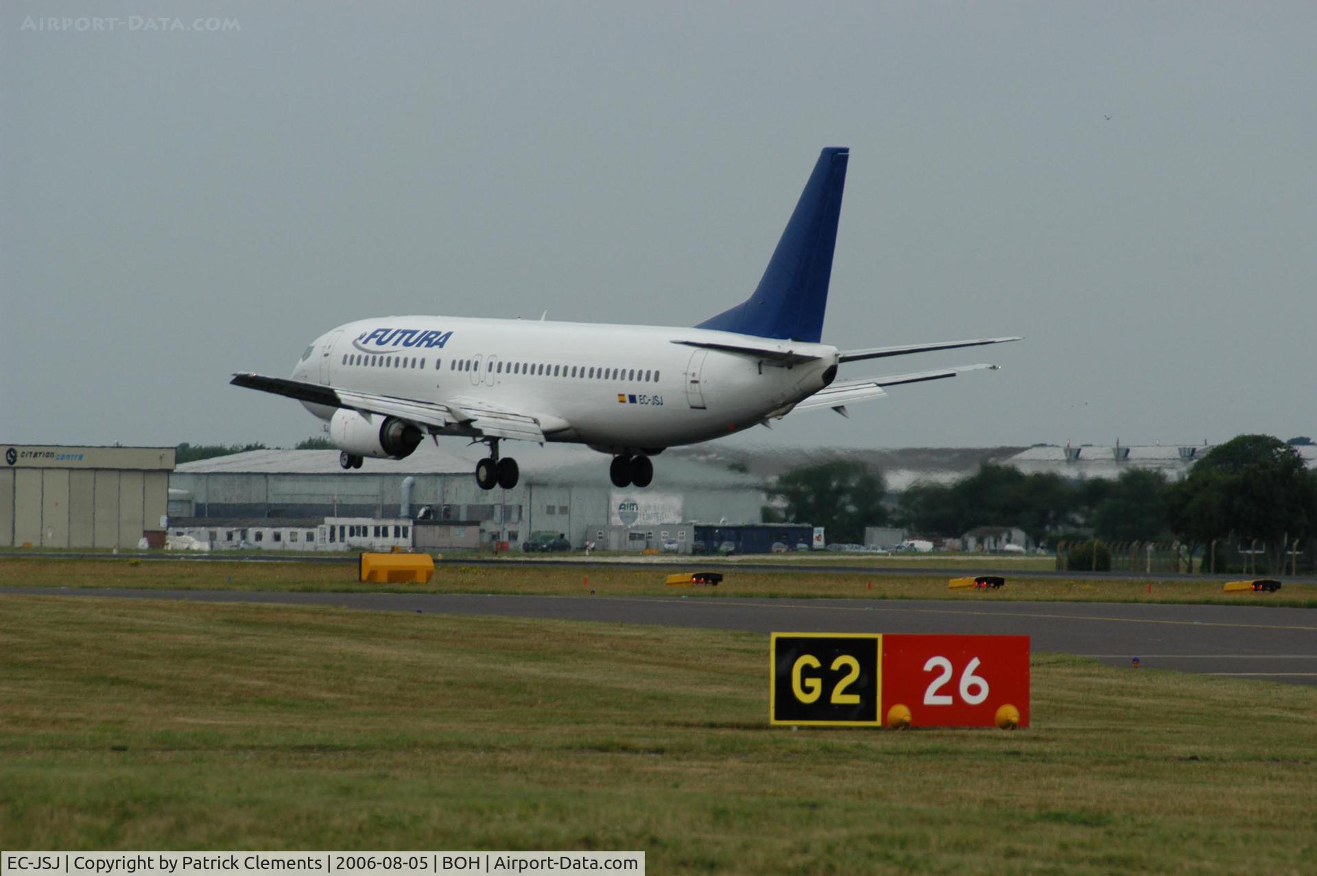 EC-JSJ, 1989 Boeing 737-4K5 C/N 24126, FUTURA 737-4K5