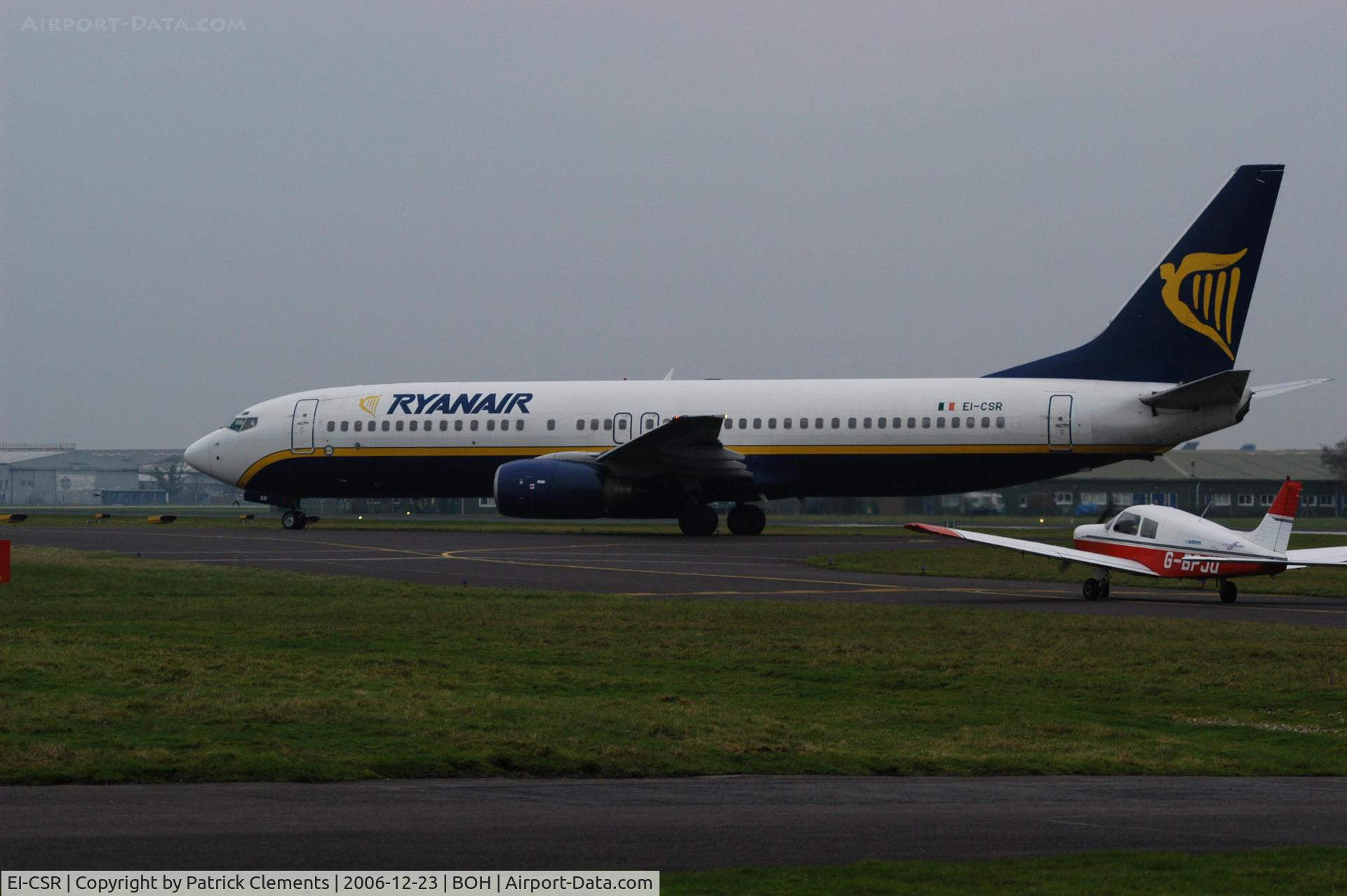 EI-CSR, 2001 Boeing 737-8AS C/N 29931, RYANAIR 737-800
