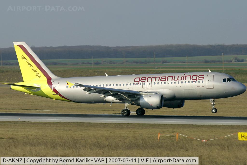 D-AKNZ, 1996 Airbus A320-212 C/N 0645, Airbus A320-212