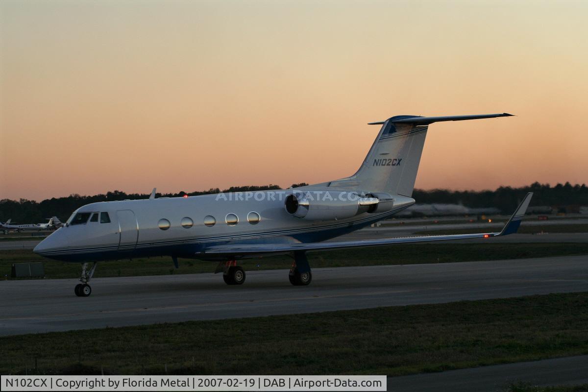 N102CX, 1971 Grumman G-1159 Gulfstream II C/N 102, G-II
