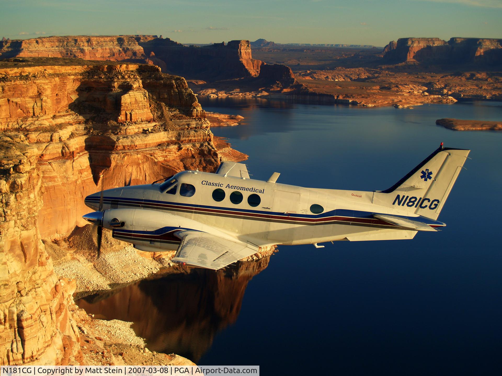 N181CG, 1977 Beech E90 King Air C/N LW-225, Classic Lifeguard Aeromedical