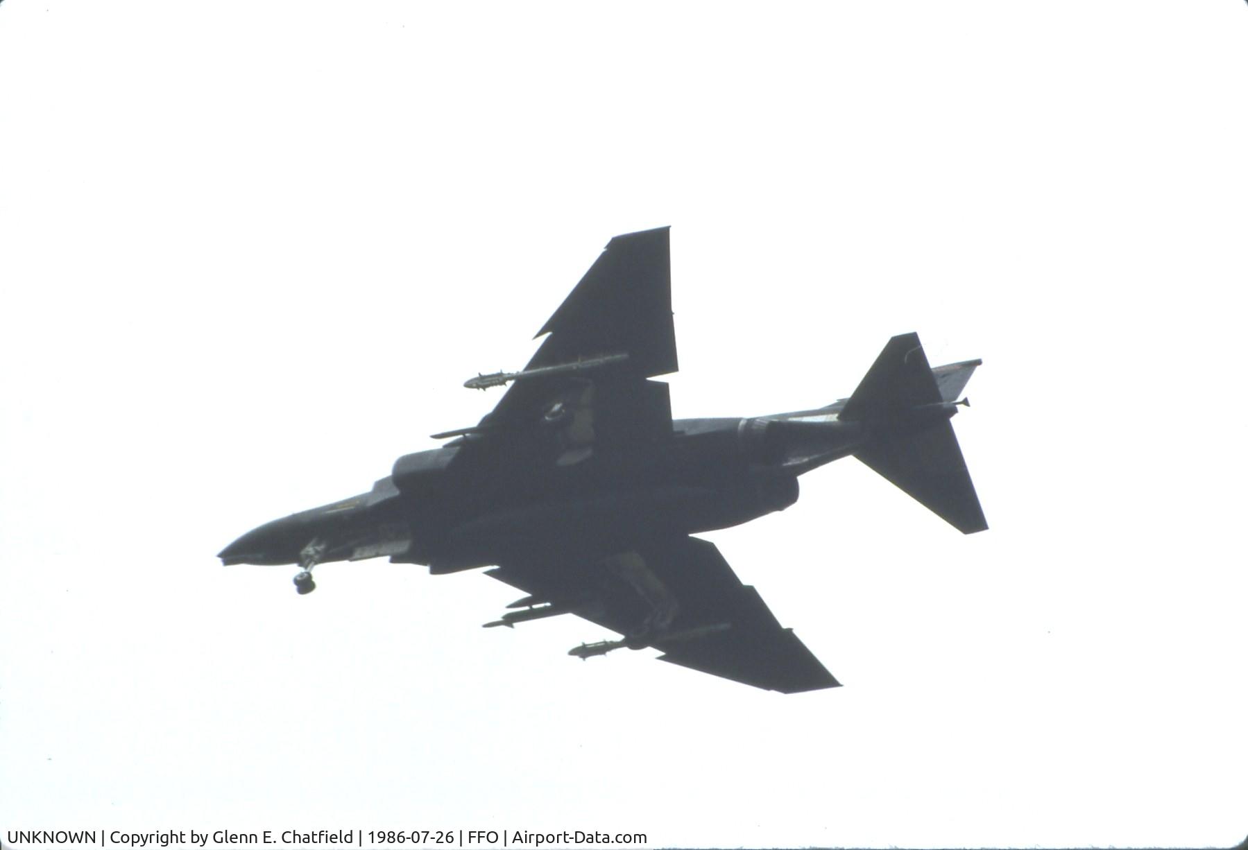 UNKNOWN, , F-4 on Final approach at Wright Patterson AFB
