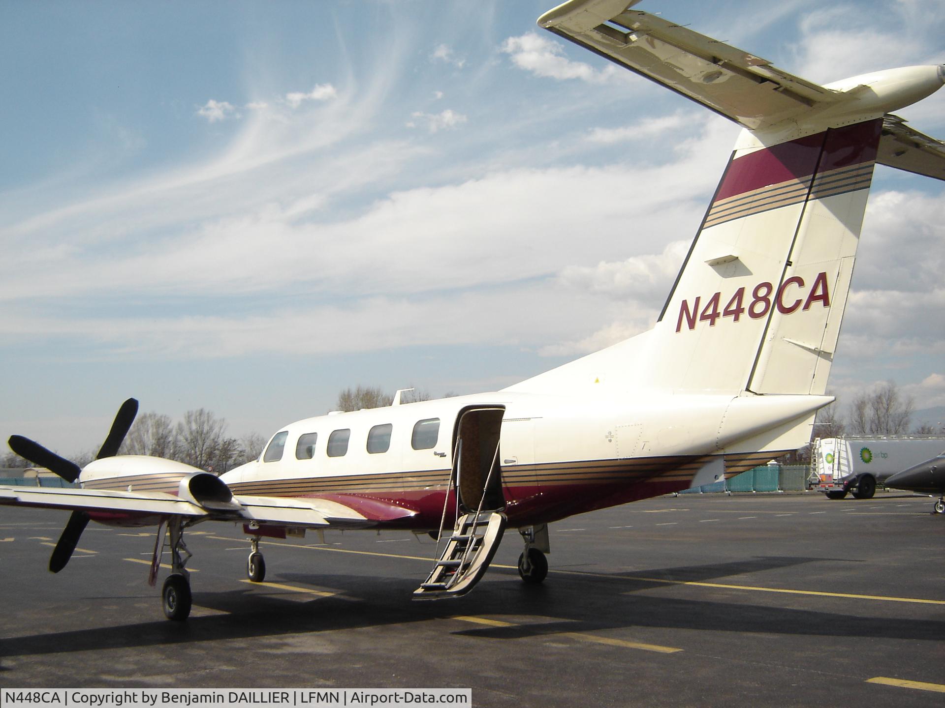 N448CA, 1986 Piper PA-42-1000 Cheyenne 400LS C/N 42-5527034, Cheyenne N448CA  in Nice