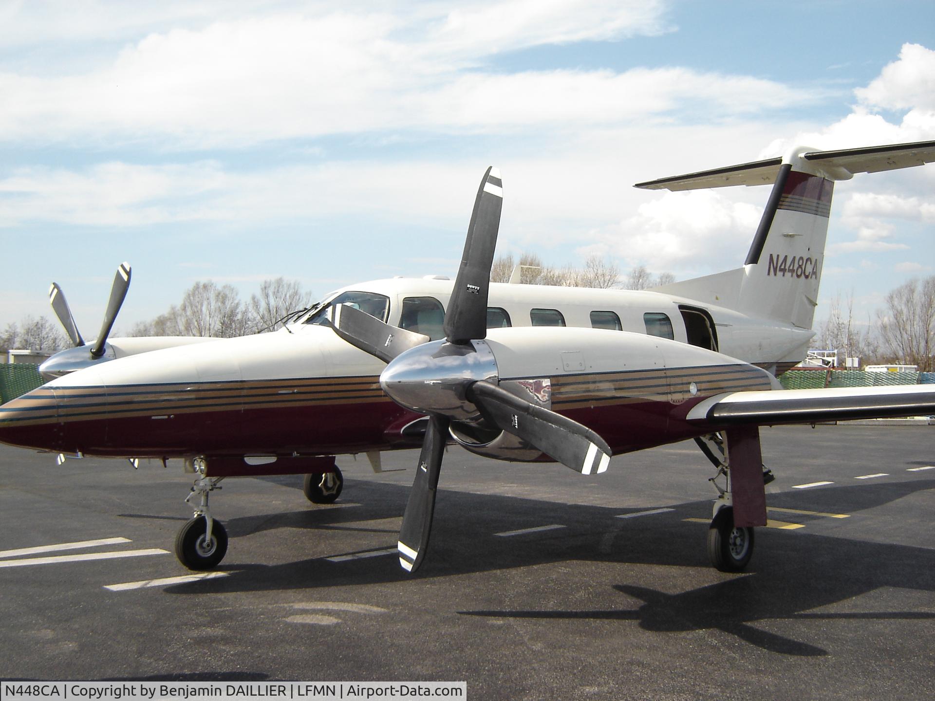 N448CA, 1986 Piper PA-42-1000 Cheyenne 400LS C/N 42-5527034, Flight Deck