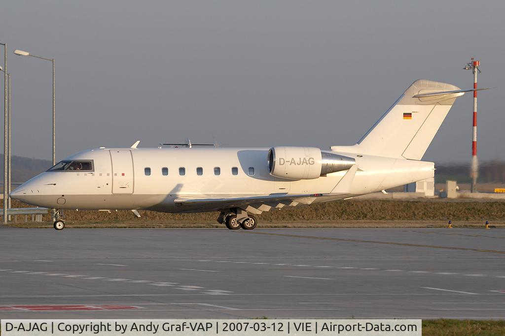 D-AJAG, 2001 Bombardier Challenger 604 (CL-600-2B16) C/N 5528, Deutsche Telecom CL604