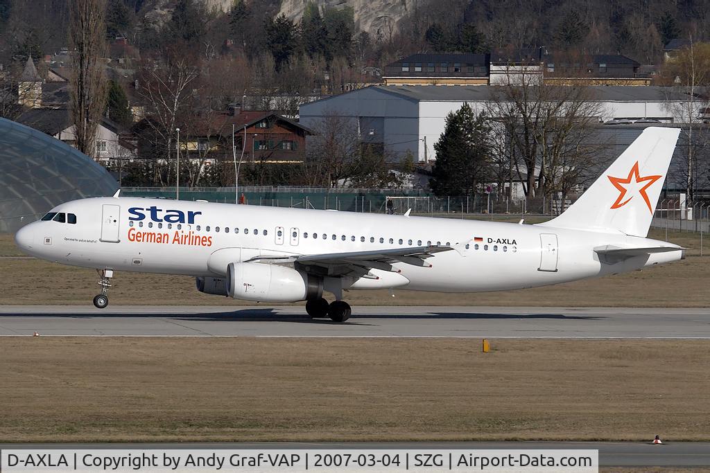 D-AXLA, 2005 Airbus A320-232 C/N 2500, Star German Airlines A320