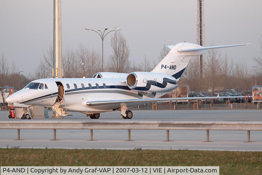 P4-AND, 1999 Cessna 750 Citation X Citation X C/N 750-0075, Cessna 750