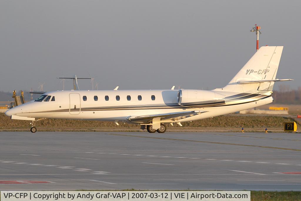 VP-CFP, 2005 Cessna 680 Citation Sovereign C/N 680-0039, Cessna 680
