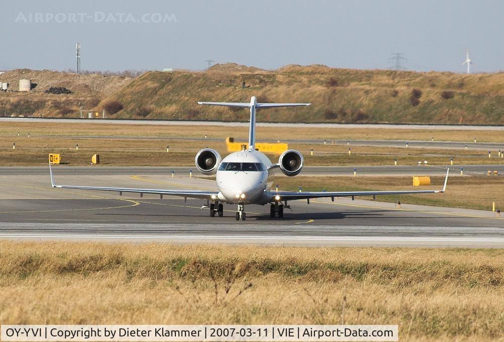 OY-YVI, 2007 Bombardier Challenger 850 (CL-600-2B19) C/N 8046, Execujet Scandinavia  Canadair Challanger 850