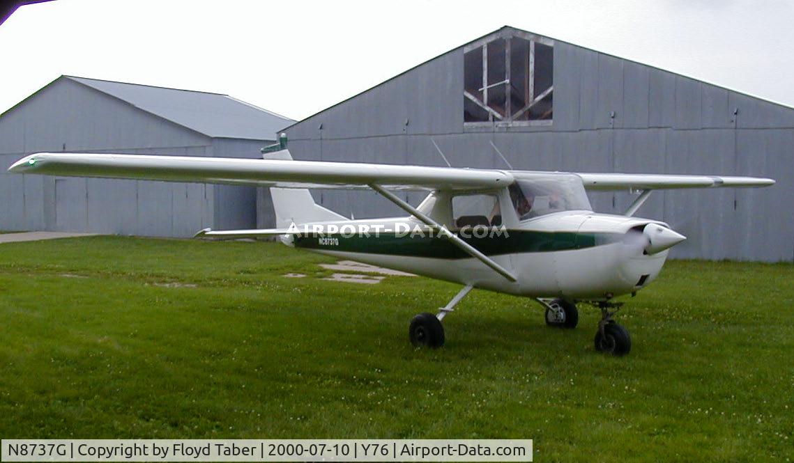 N8737G, 1966 Cessna 150F C/N 15062837, Taken at Morningstar Field