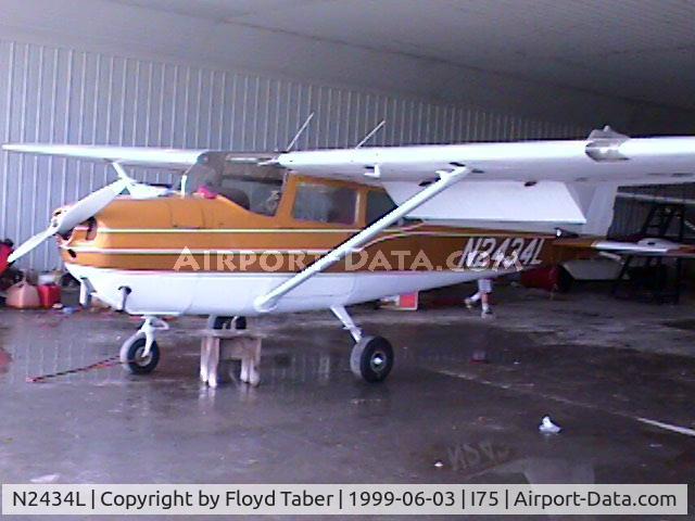 N2434L, 1966 Cessna 172H C/N 17255634, Getting ready for its new home @ I75