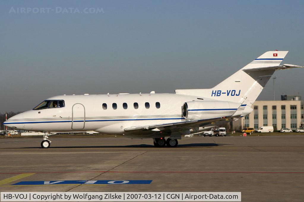 HB-VOJ, 2006 Raytheon Hawker 850XP C/N 258799, visitor