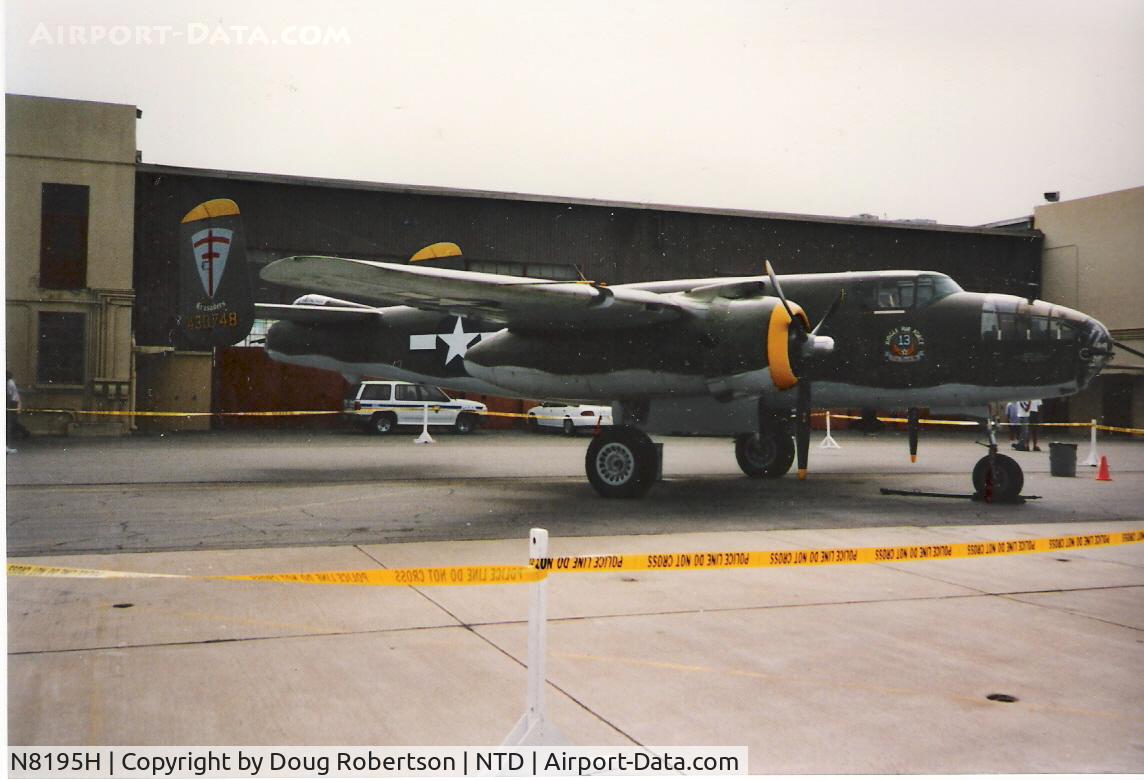 N8195H, 1944 North American TB-25N Mitchell C/N 108-34023 (44-30748), 1944 North American TB-25N MITCHELL 'Heavenly Body', two Wright Cyclone C14B (USAF R-2600-13) 1,700 Hp each
