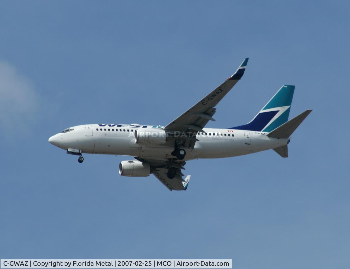 C-GWAZ, 2004 Boeing 737-7CT C/N 32763, West Jet