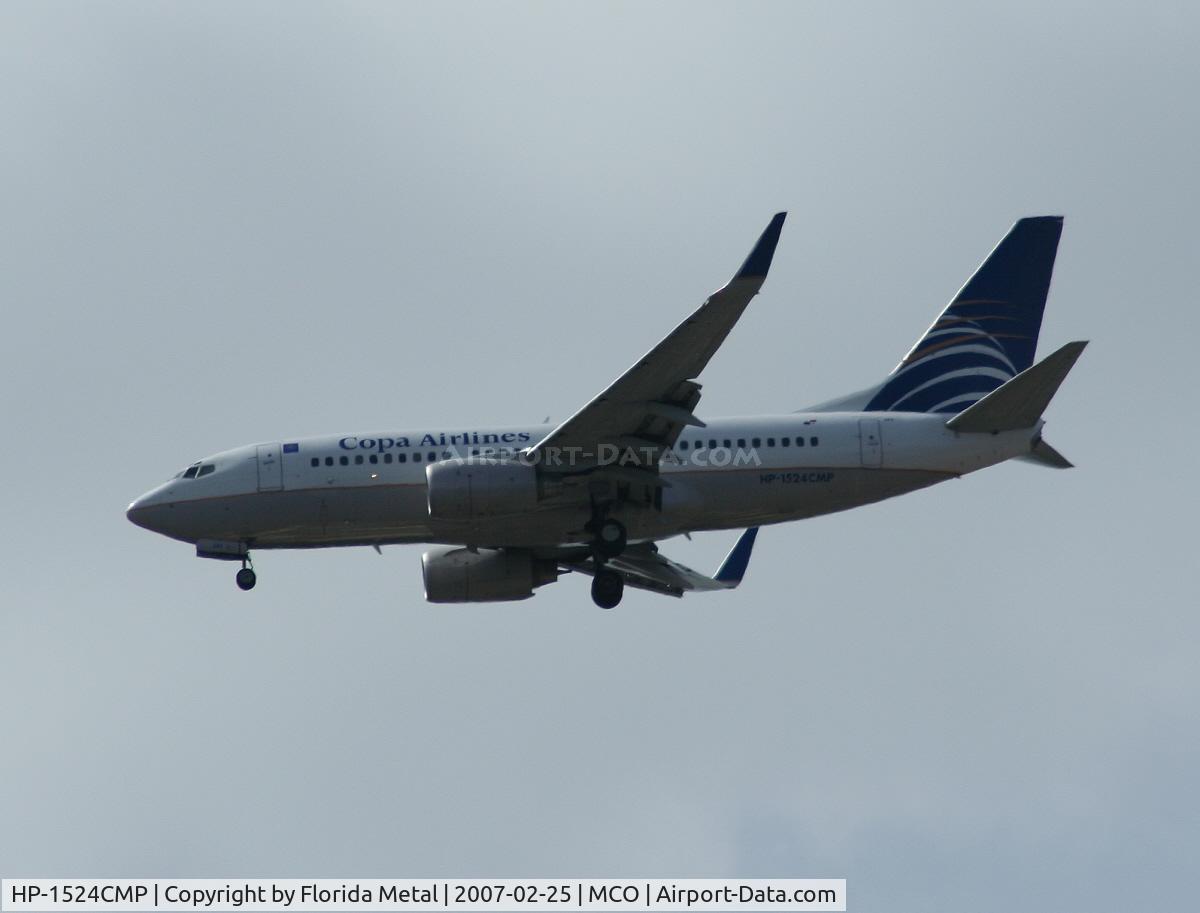 HP-1524CMP, 2004 Boeing 737-7V3 C/N 33705, COPA