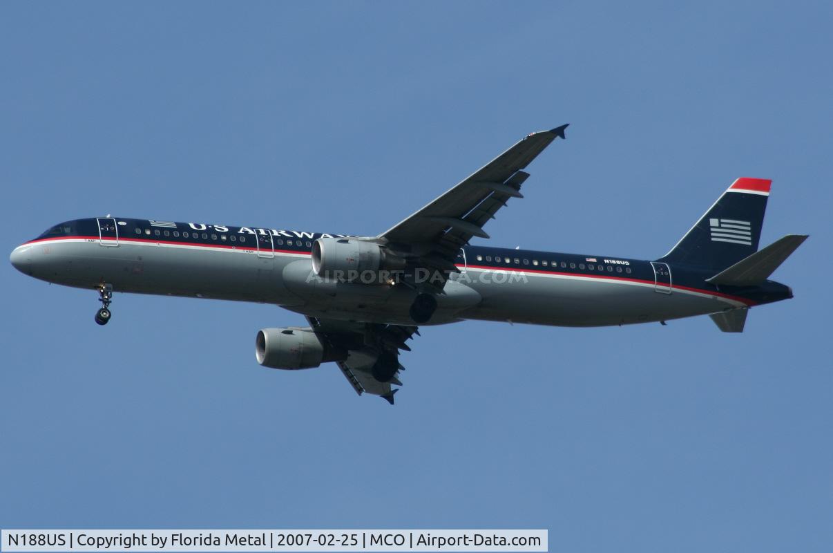 N188US, 2002 Airbus A321-211 C/N 1724, A321