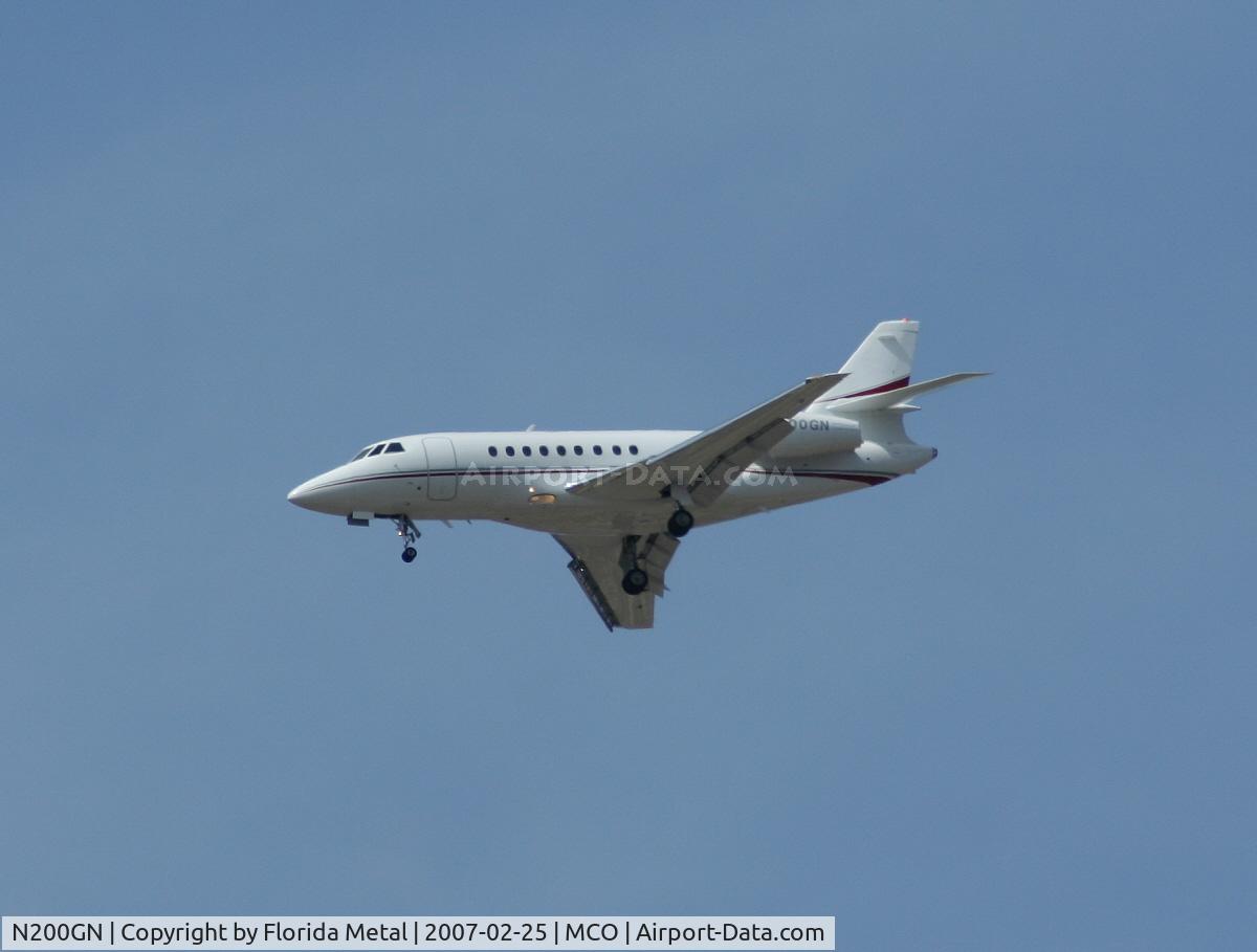 N200GN, 1998 Dassault Falcon 2000 C/N 68, Falcon 2000