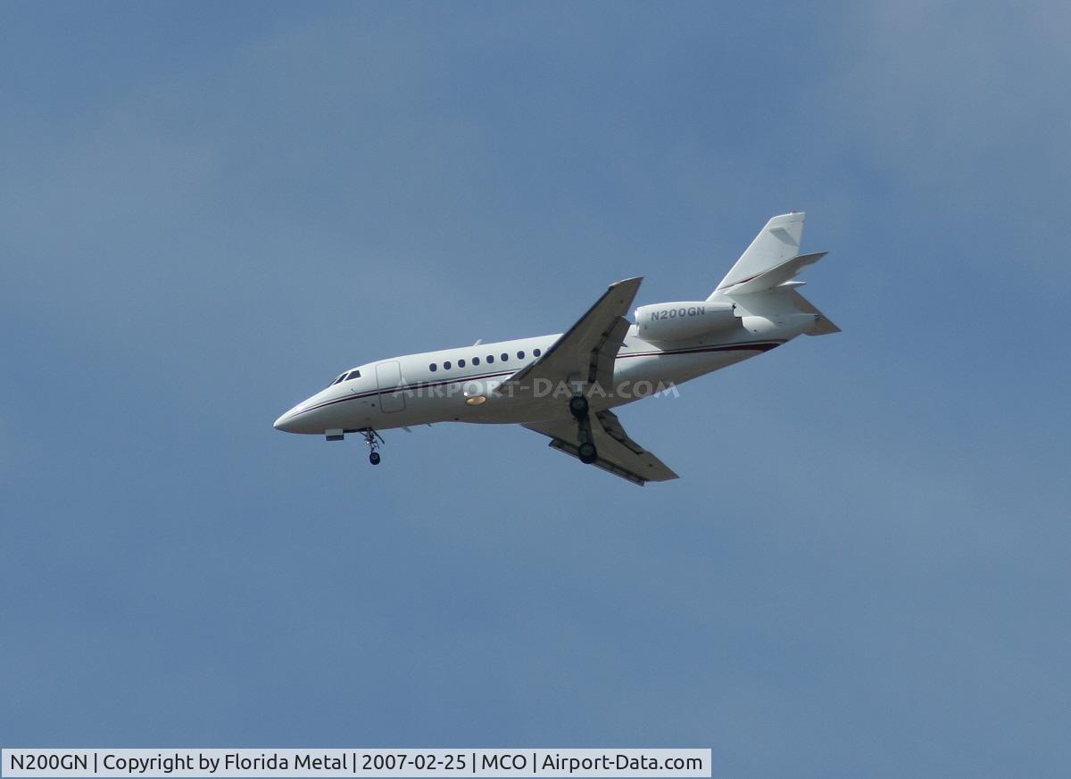 N200GN, 1998 Dassault Falcon 2000 C/N 68, Falcon 2000